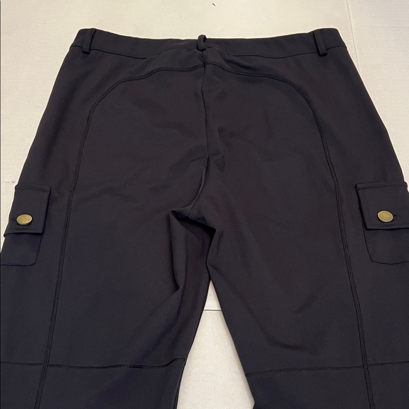 HALARA WOMENS BLACK DAY STRETCH HIGH WAISTED SKINNY CASUAL PANTS LARGE - Picture 12 of 16